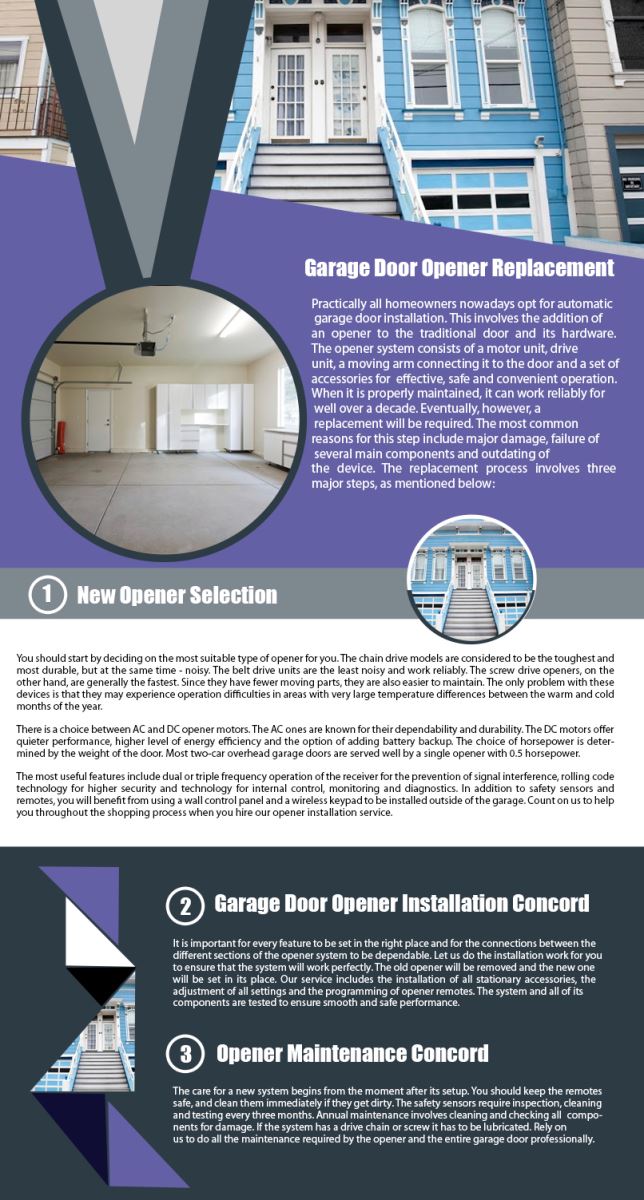 Garage Door Repair Concord Infographic